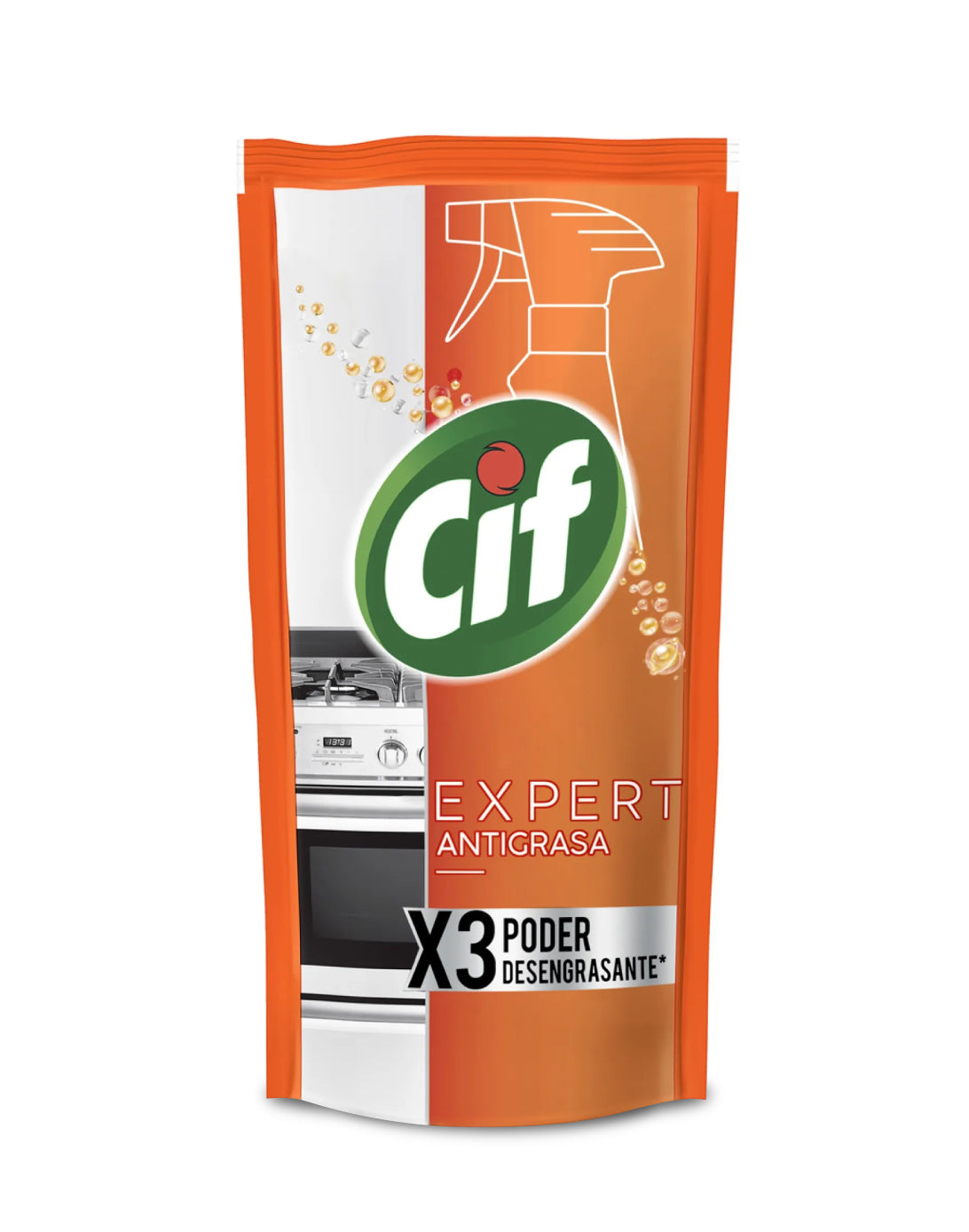 Cif Antigrasa Cocina recarga 450 cc - Puntolimpieza